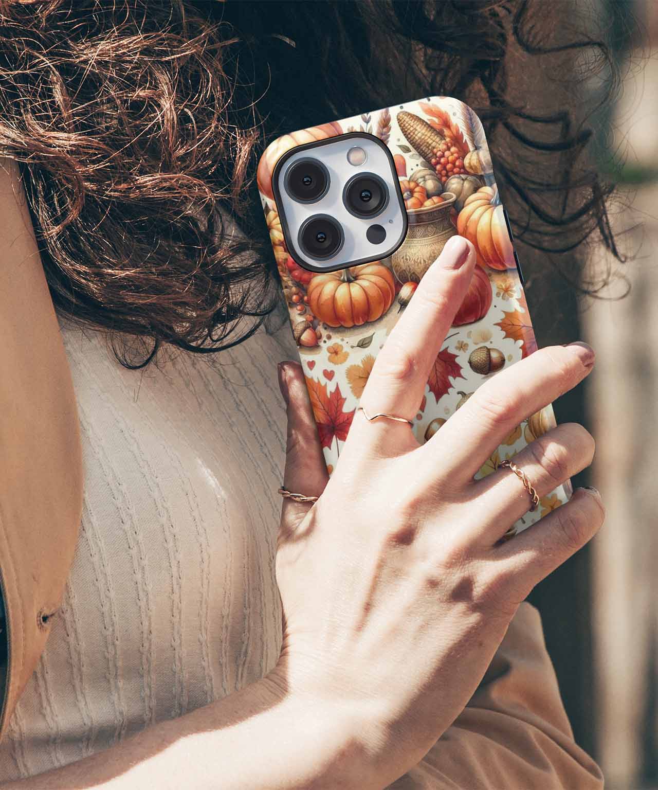 Autumn Harvest Feast of Pumpkins iPhone case Case Cazify - Delivery Canada