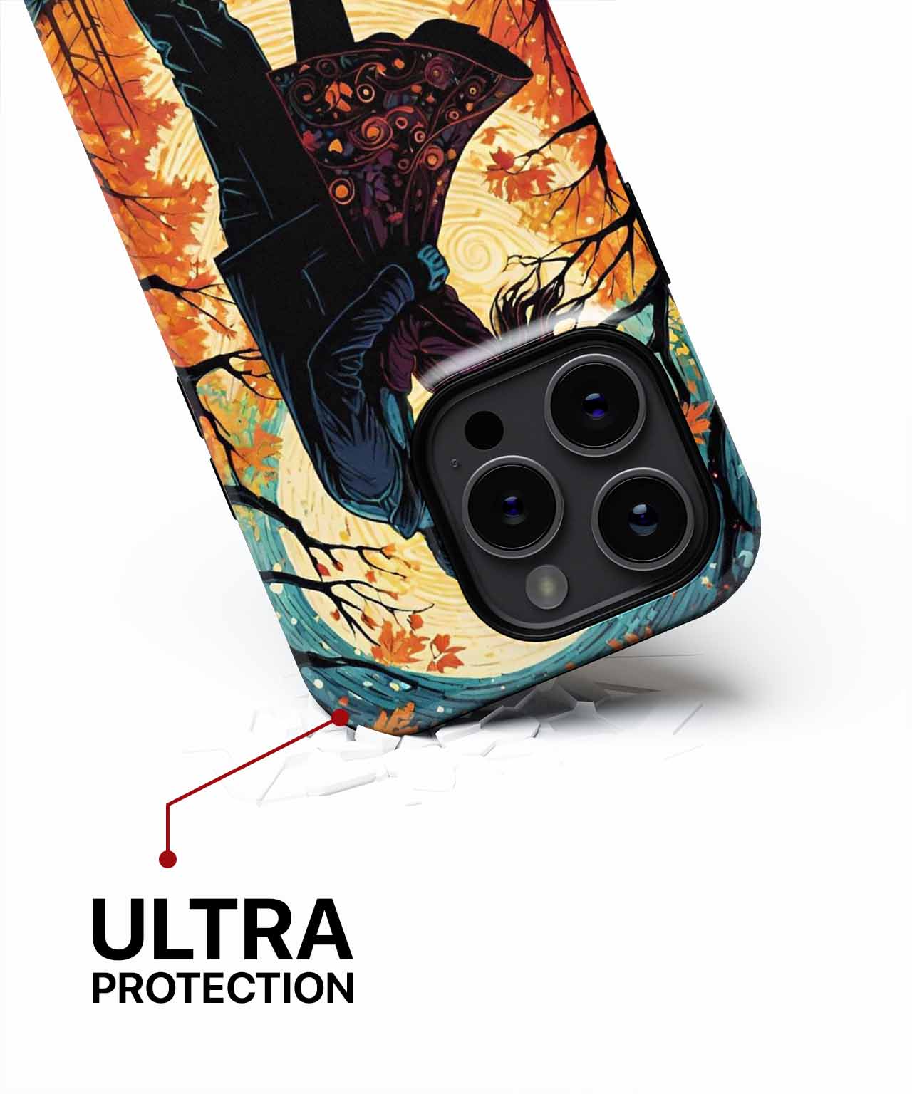 Autumn Love Under Golden Leaves iPhone case Case Cazify - Delivery Canada