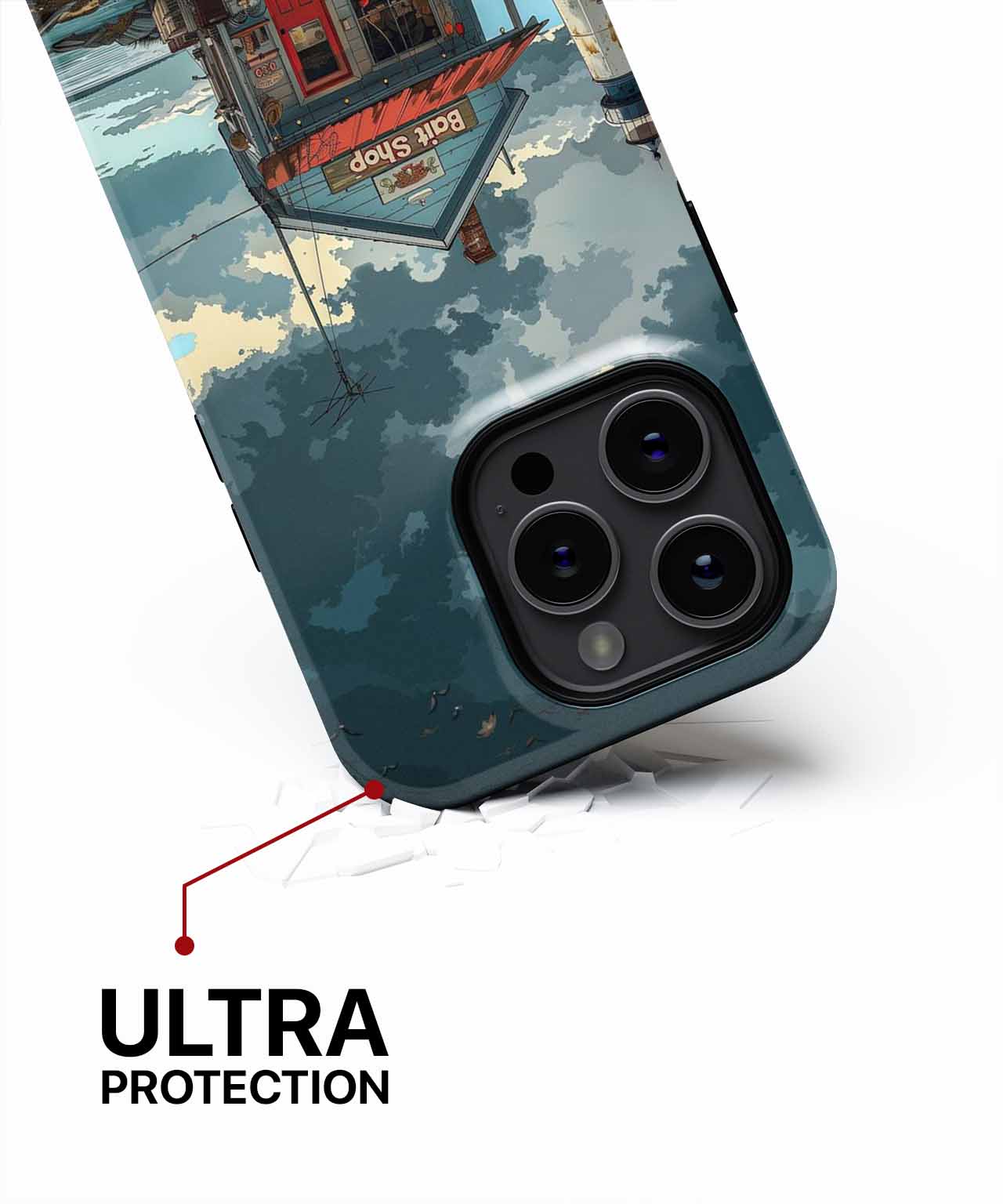 Bait Shop Adventure in Coastal Paradise iPhone case Case Cazify - Delivery Canada