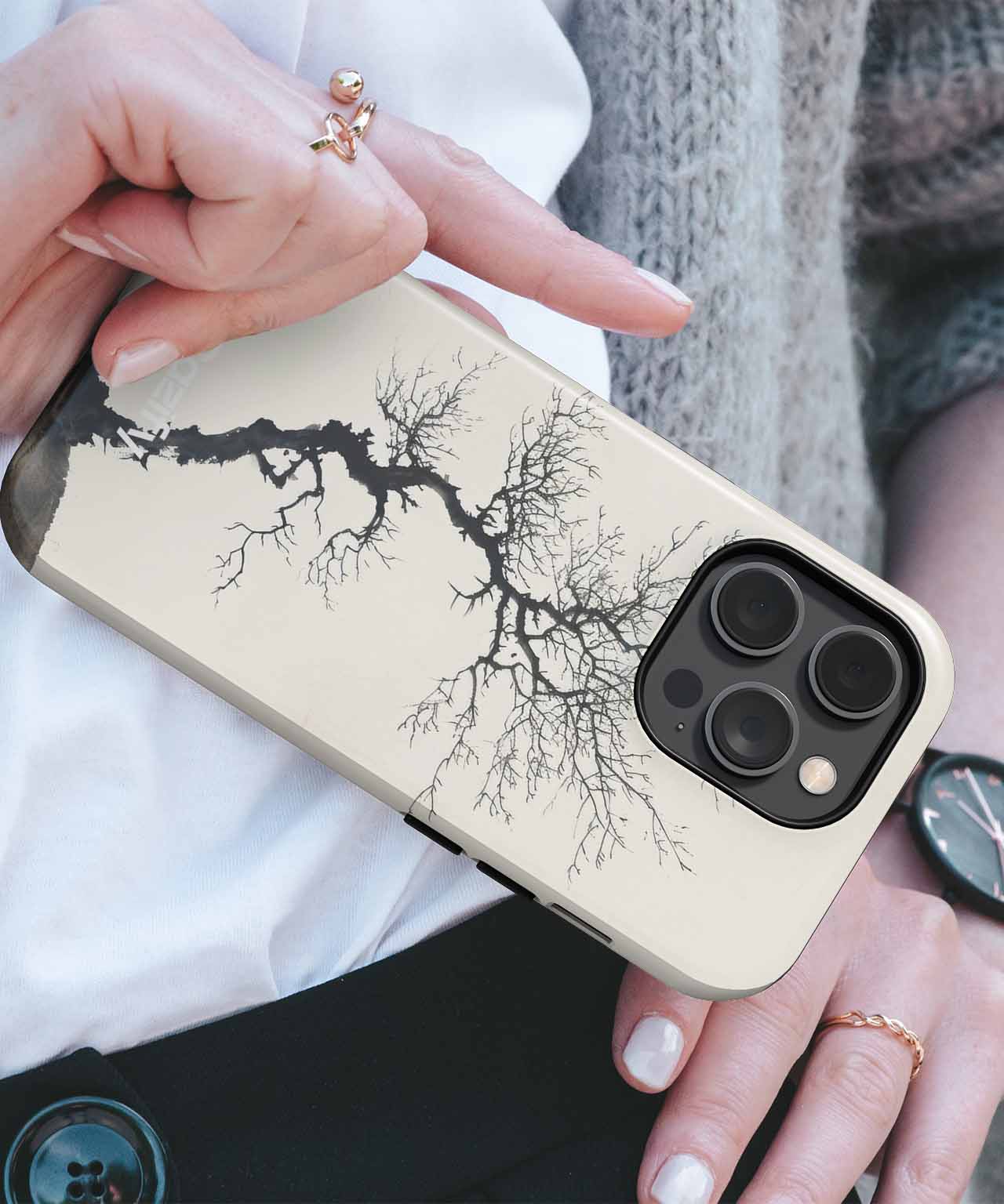 Barren Branches Dancing in the Wind iPhone case Case Cazify - Delivery Canada
