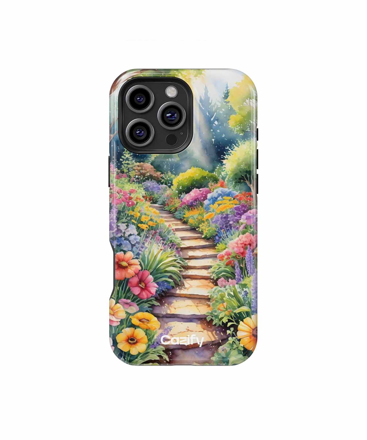Blissful Floral Pathway of Dreams iPhone case Case Cazify - Delivery Canada