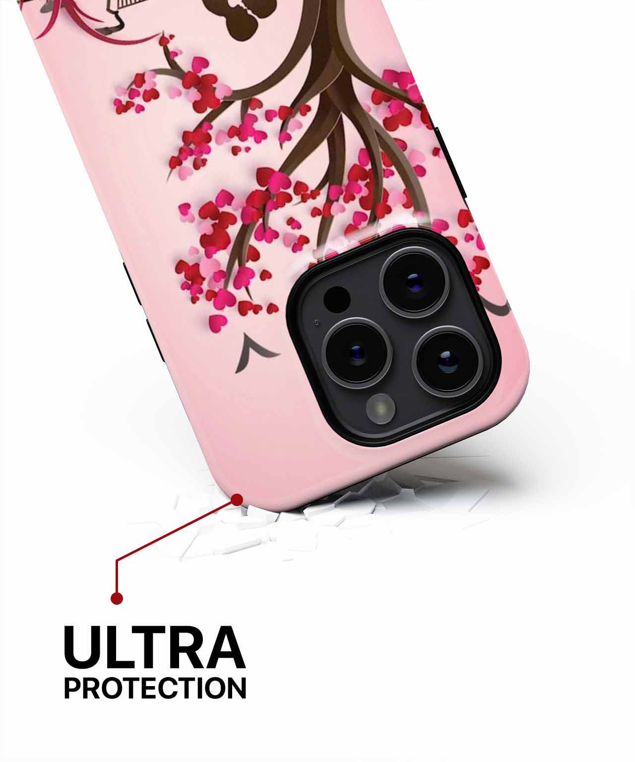 Blissful Nature Love Under Hearts iPhone case Case Cazify - Delivery Canada