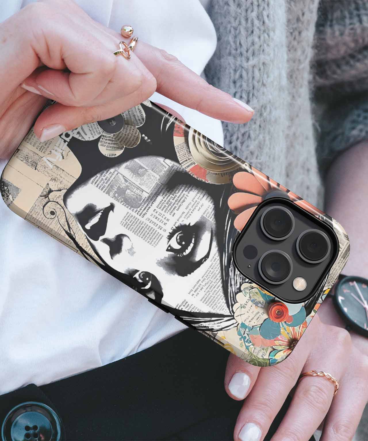 Blooming Beauty of Vintage Dreams iPhone case Case Cazify - Delivery Canada