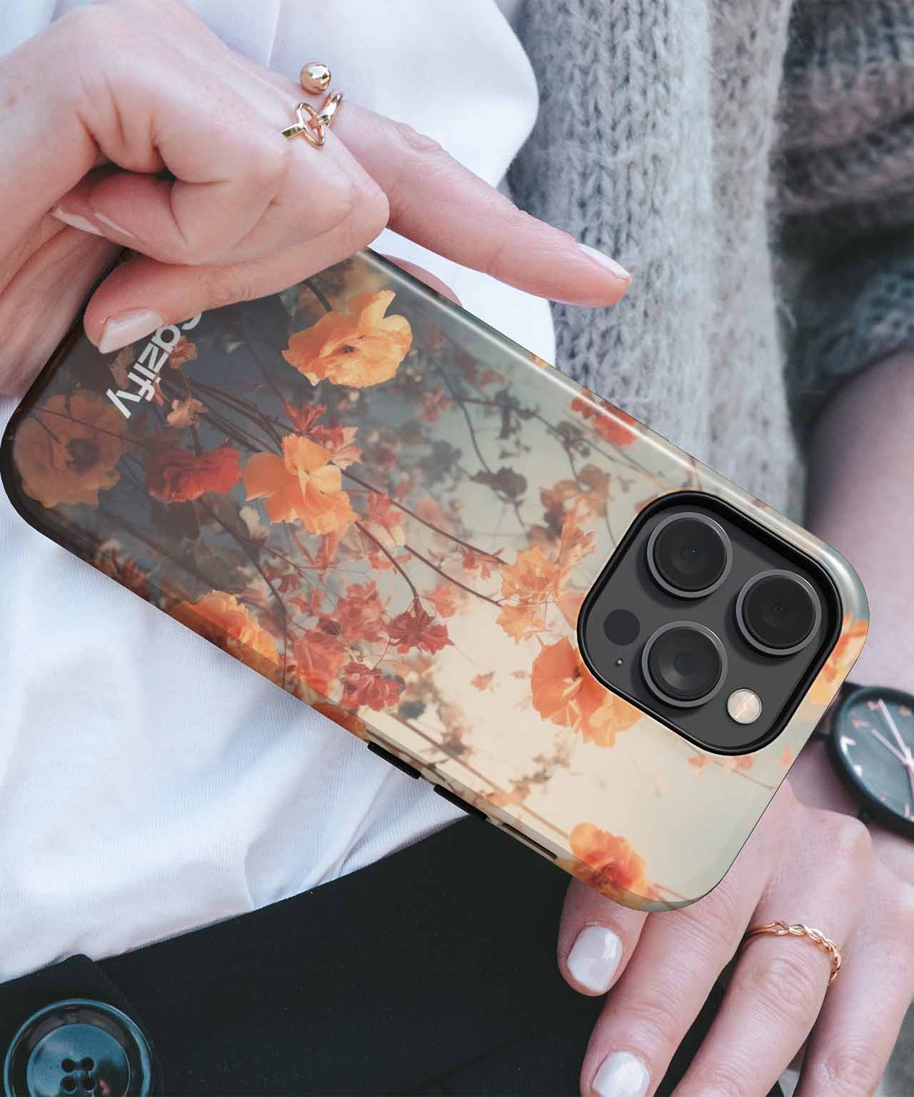 Blooming Delight of Colorful Petals iPhone case Case Cazify - Delivery Canada