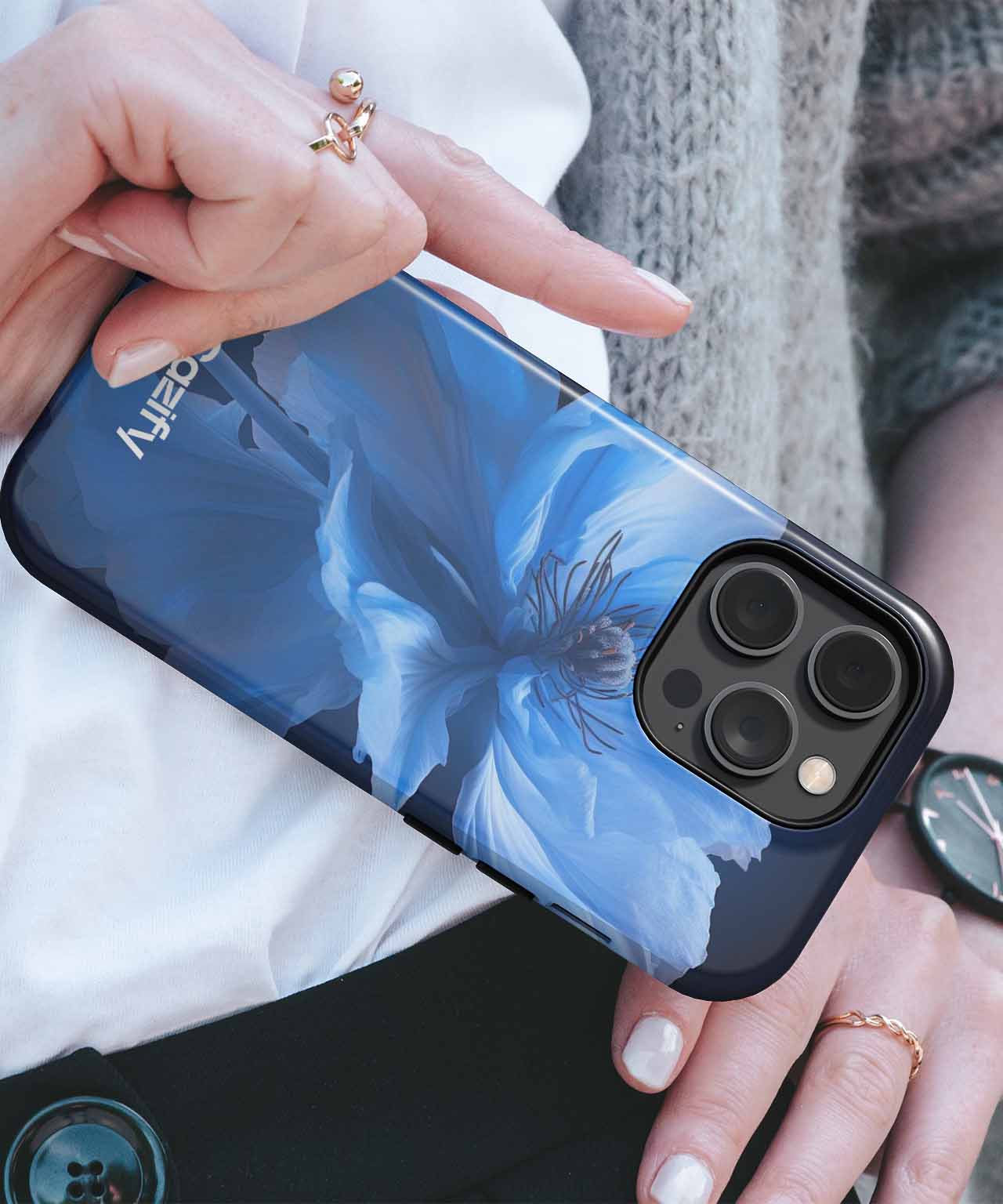 Blue Petal Dreams That Dance iPhone case Case Cazify - Delivery Canada