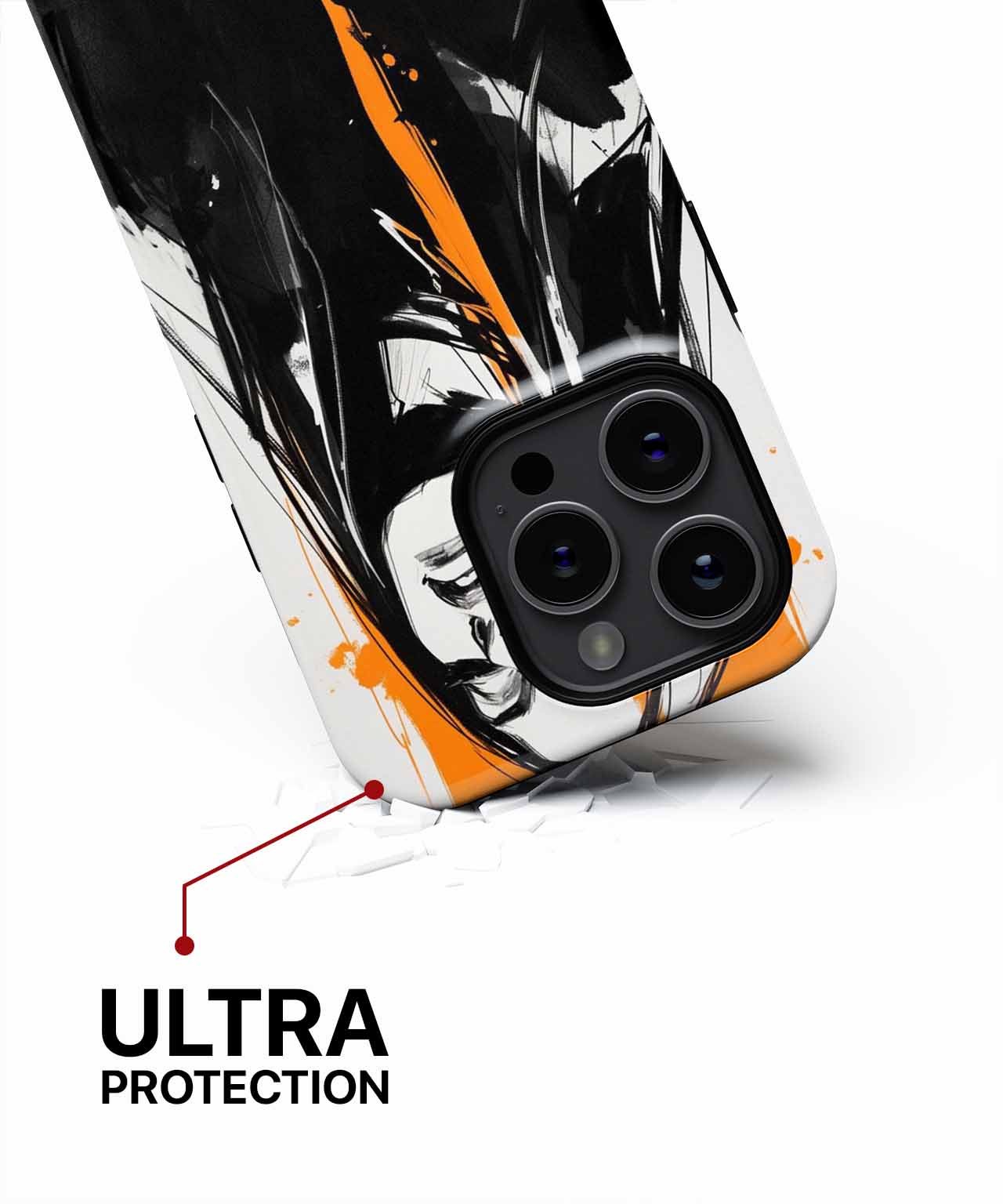 Breath of Bold Orange Dreams iPhone case Case Cazify - Delivery Canada