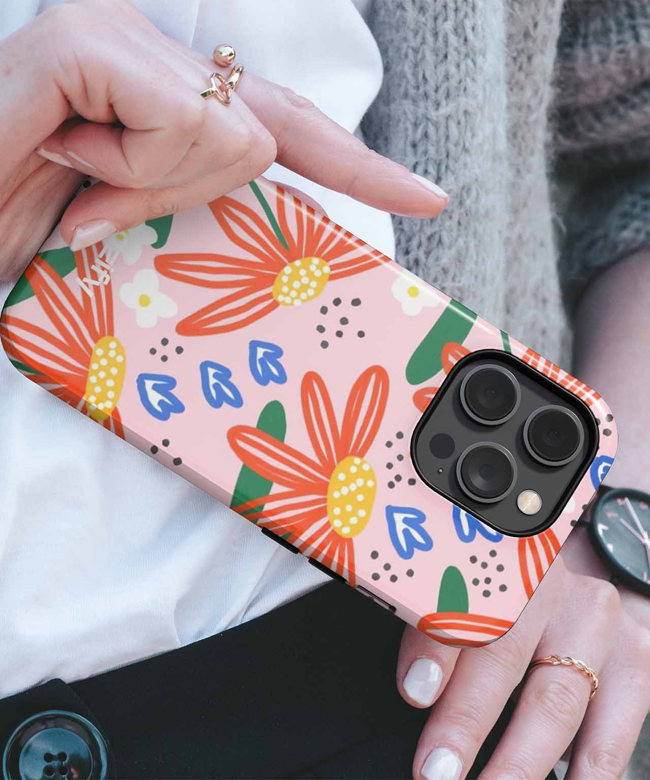 Bright Blooms Dancing in the Sun iPhone case Case Cazify - Delivery Canada