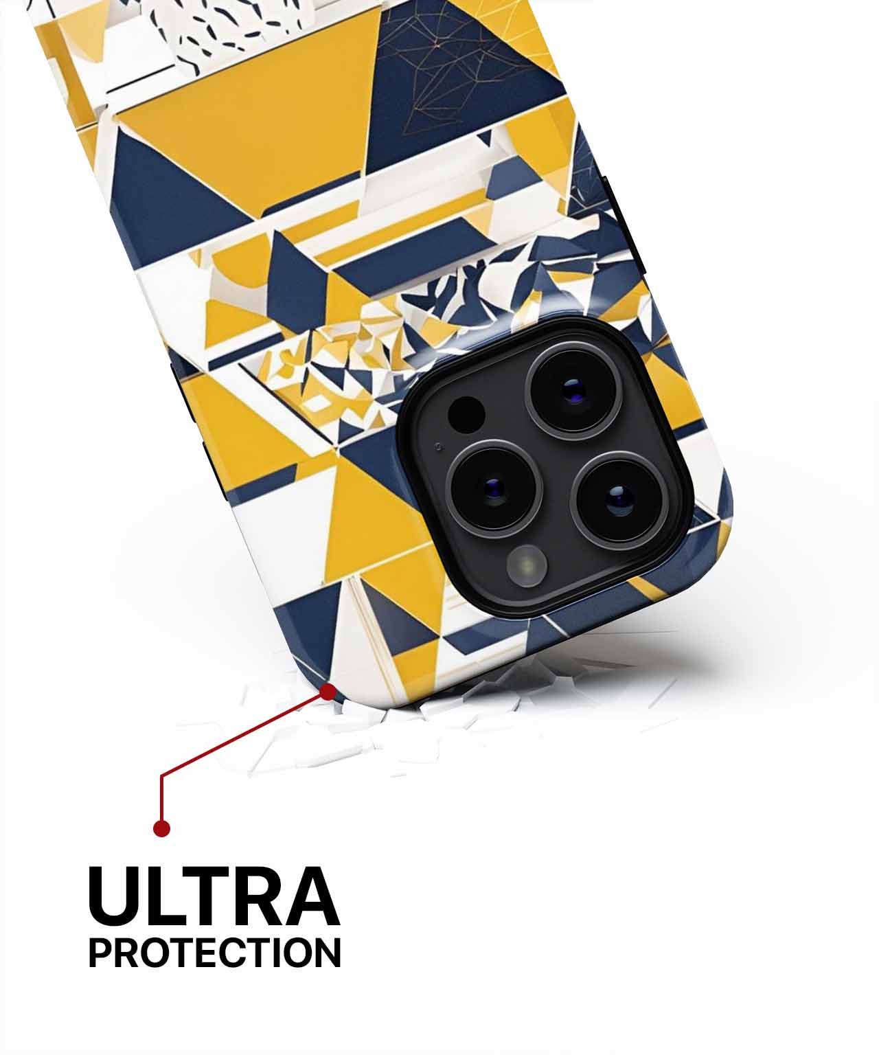 Bright Geometric Chaos and Harmony iPhone case Case Cazify - Delivery Canada