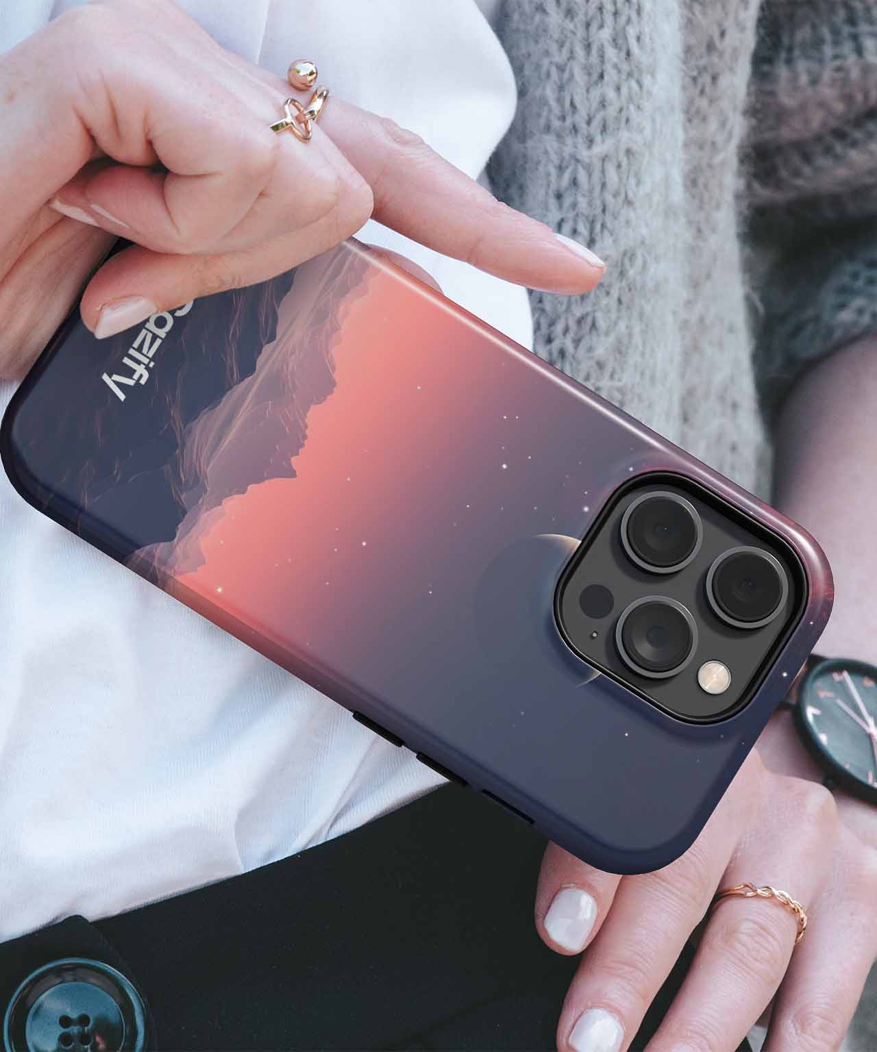 Celestial Dreams in Cosmic Landscapes iPhone case Case Cazify - Delivery Canada