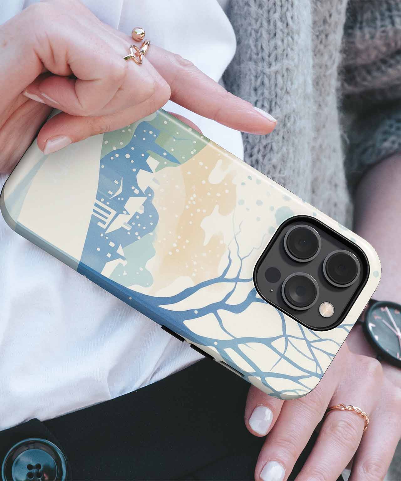 Charming Winter Wonderland With Snowy Bliss iPhone case Case Cazify - Delivery Canada