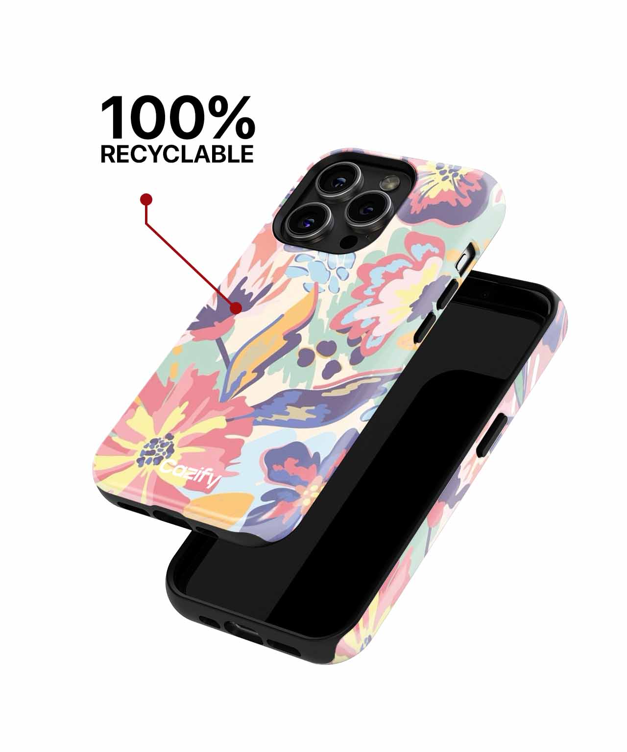 Cheerful Blooming Delightful Garden iPhone case Case Cazify - Delivery Canada