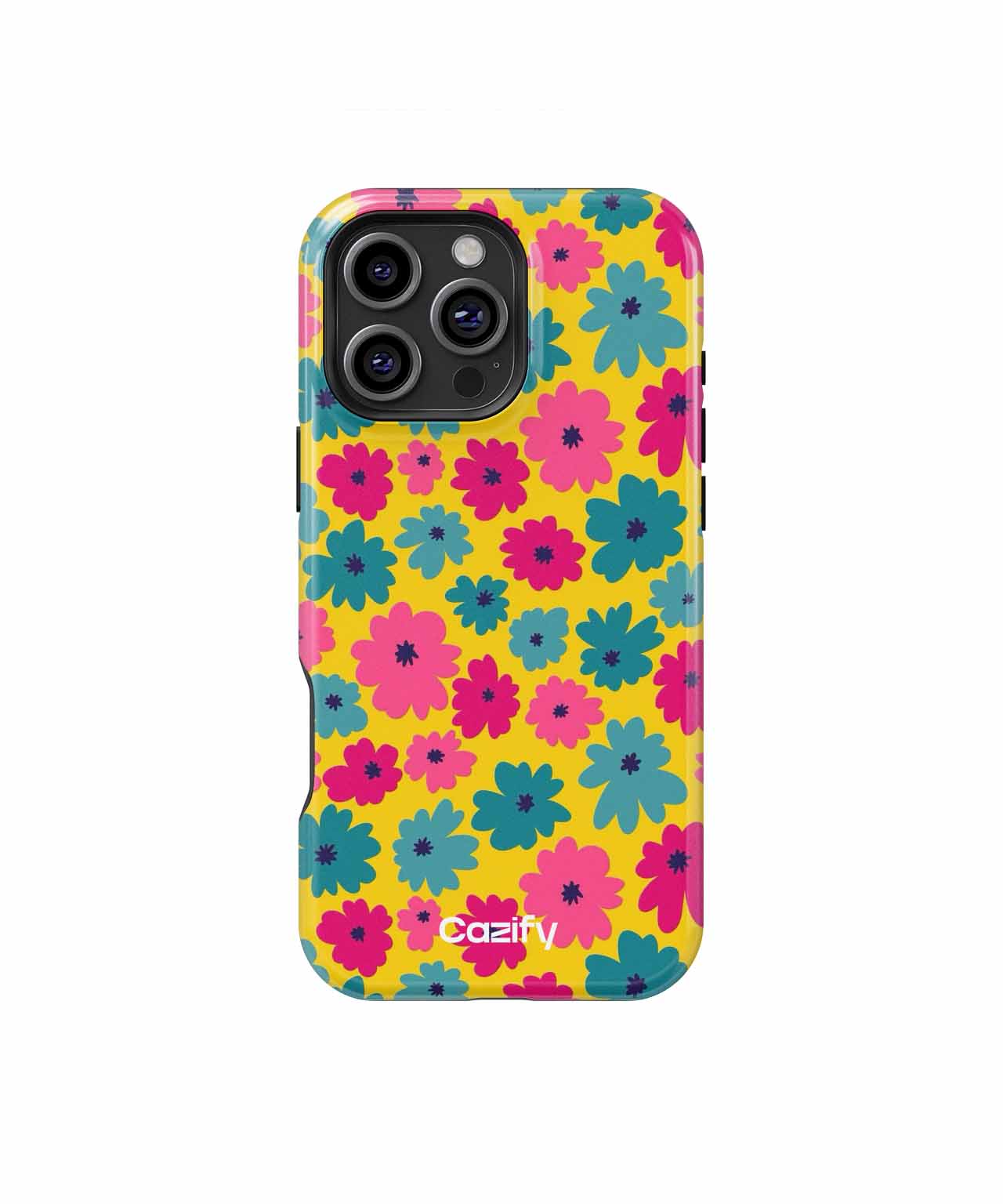 Cheerful Blossom Explosion of Colors iPhone case Case Cazify - Delivery Canada