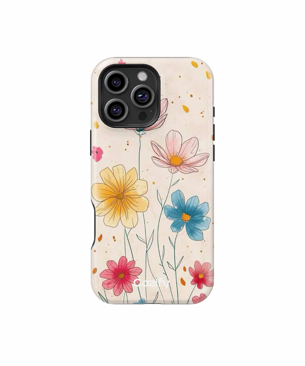 Cheerful Blossoms Dancing in the Breeze iPhone case Case Cazify - Delivery Canada