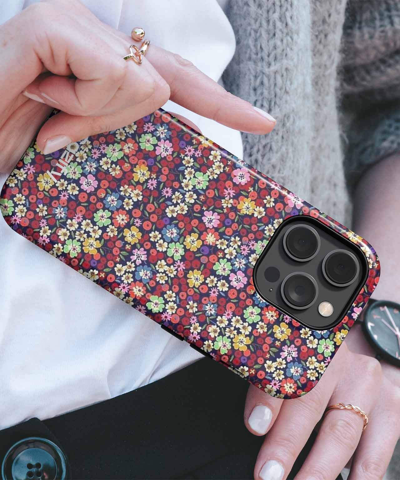 Cheerful Garden Party Floral Design iPhone case Case Cazify - Delivery Canada