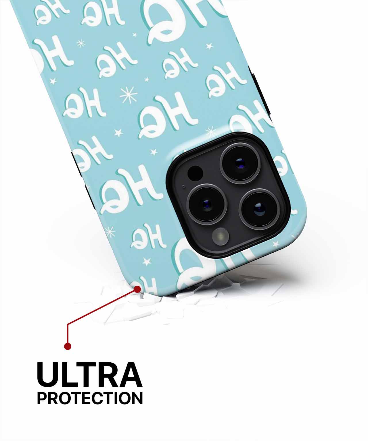 Cheerful Ho Ho Holiday Fun iPhone case Case Cazify - Delivery Canada