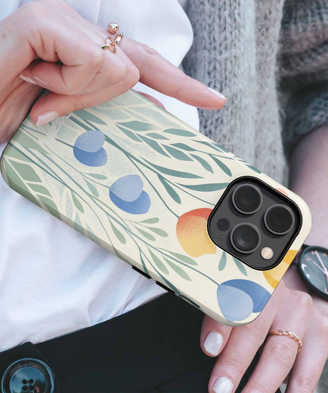 Cheerful Spring Blossoms Brightening Days iPhone case Case Cazify - Delivery Canada