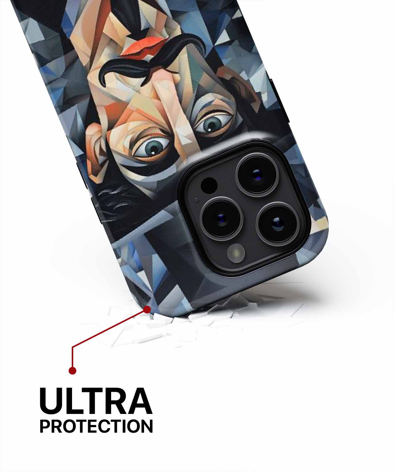 Chic Dapper Gentleman with Moustache iPhone case Case Cazify - Delivery Canada