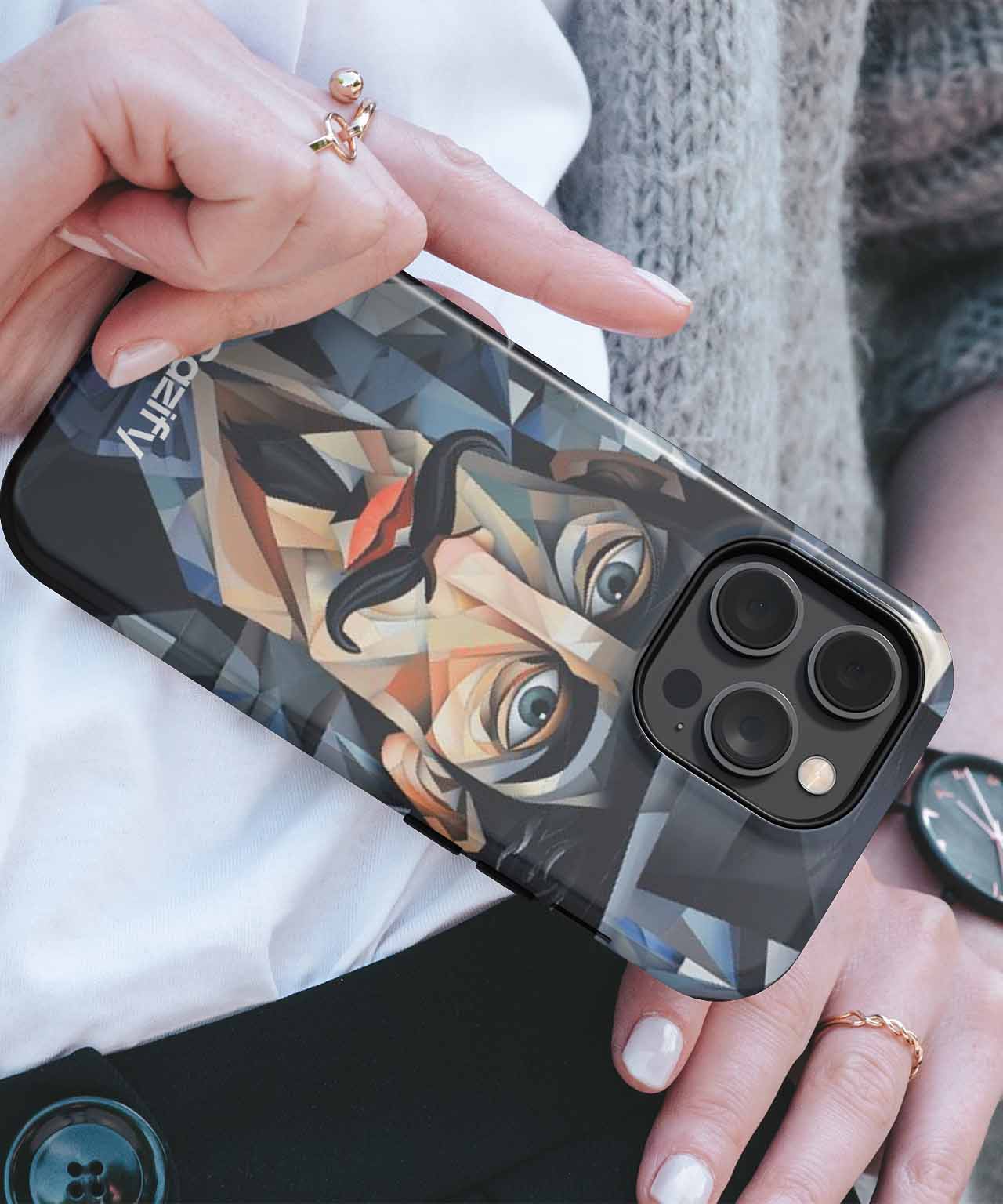 Chic Dapper Gentleman with Moustache iPhone case Case Cazify - Delivery Canada