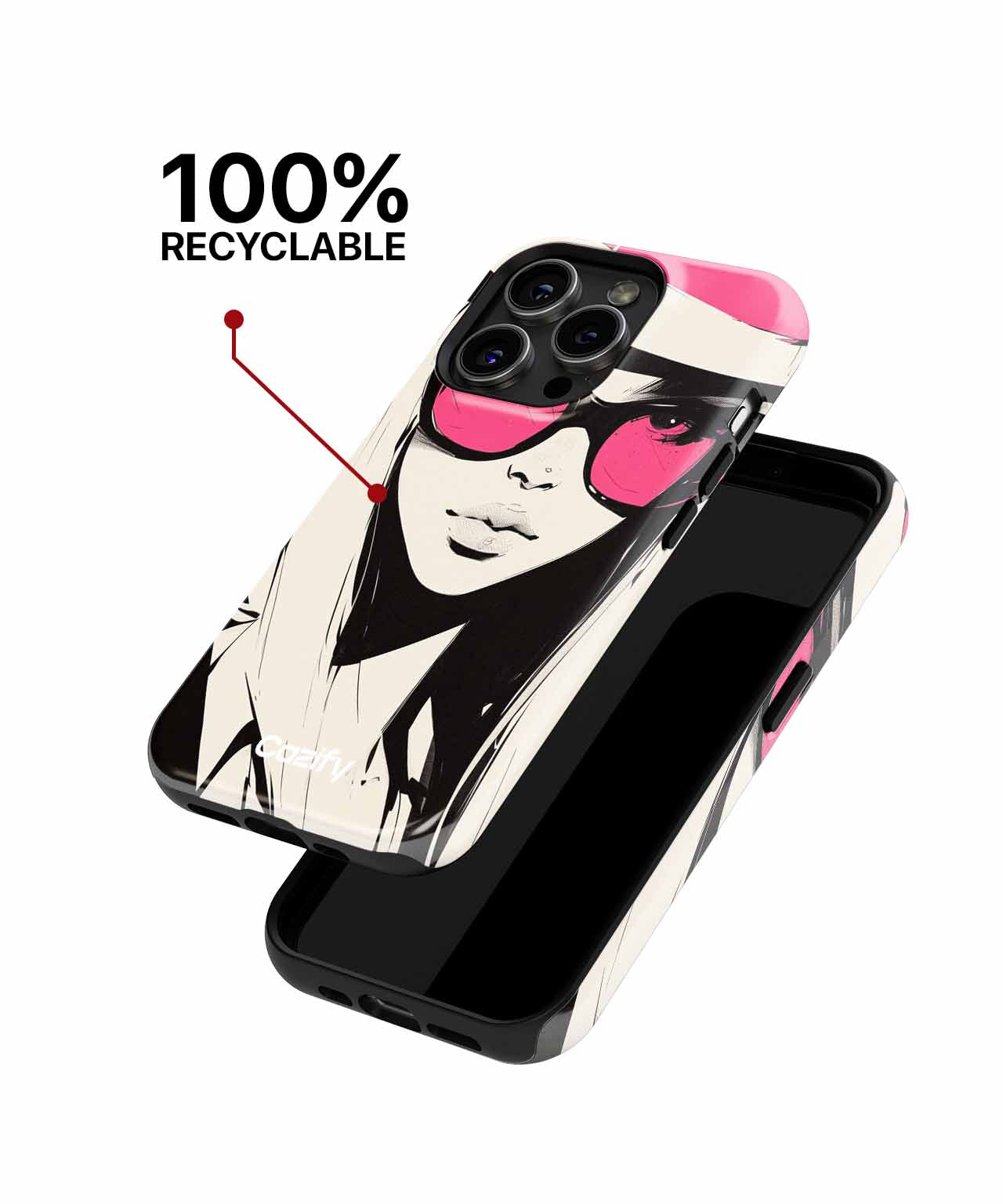 Chic Sunglasses Fashionista Vibes iPhone case Case Cazify - Delivery Canada