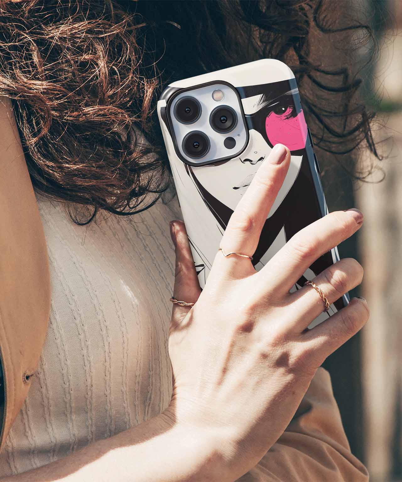 Chic Sunglasses Fashionista Vibes iPhone case Case Cazify - Delivery Canada