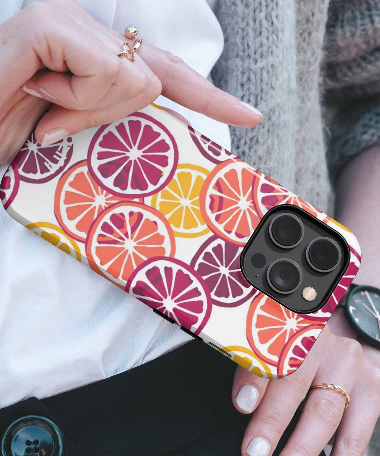 Citrusy Delight Fest of Colors iPhone case Case Cazify - Delivery Canada