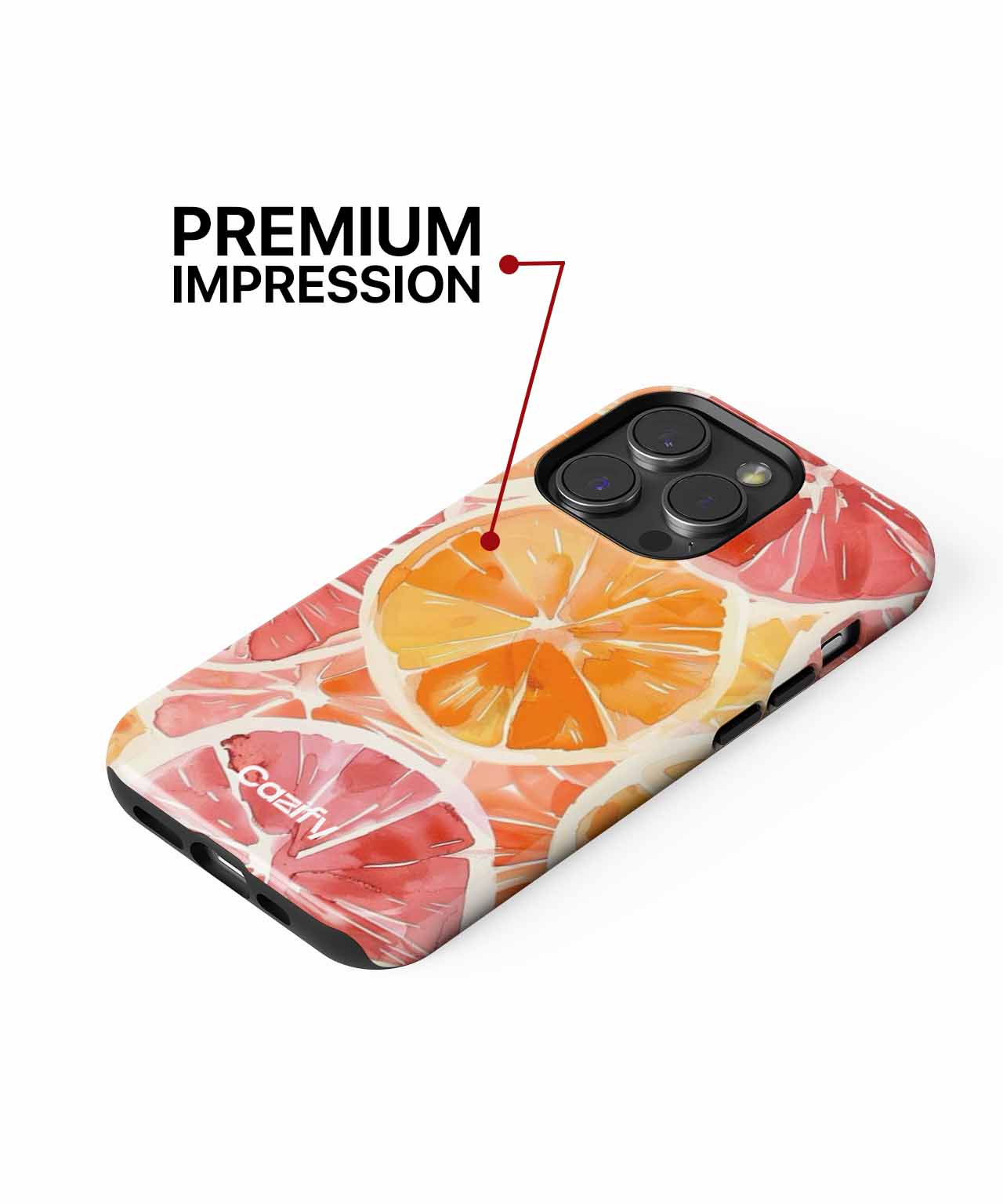 Citrusy Delight with a Splash of Fun iPhone case Case Cazify - Delivery Canada