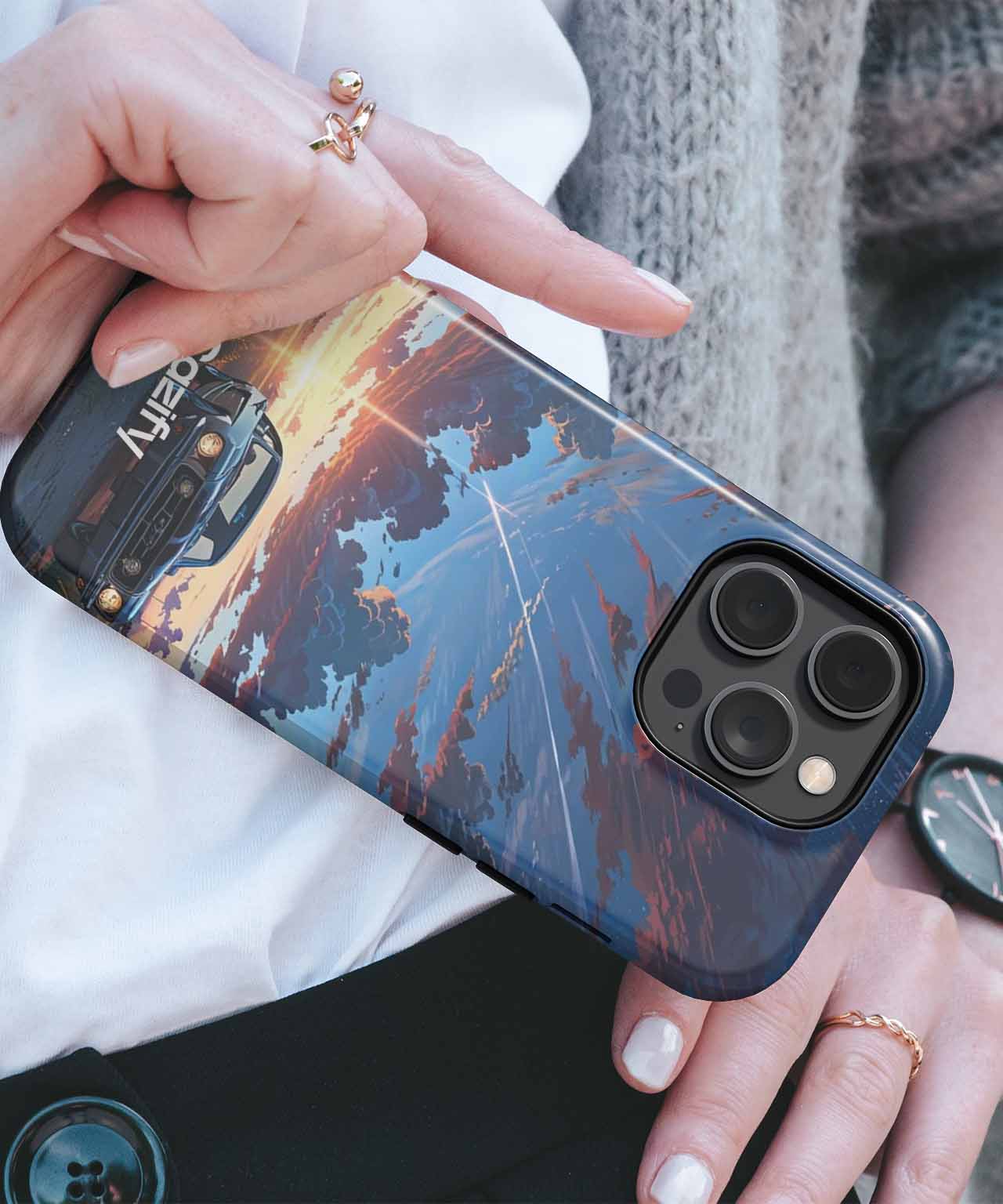 Classic Adventure Under Scenic Skies iPhone case Case Cazify - Delivery Canada