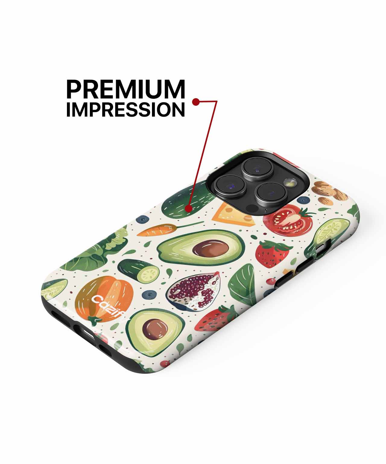Colorful Crunchy Garden Party iPhone case Case Cazify - Delivery Canada