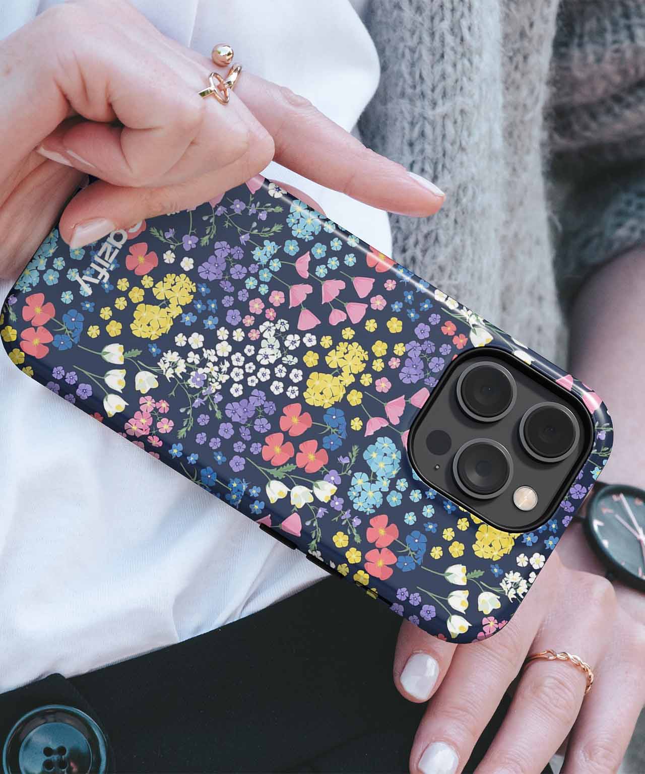 Colorful Floral Explosion For Your Space iPhone case Case Cazify - Delivery Canada