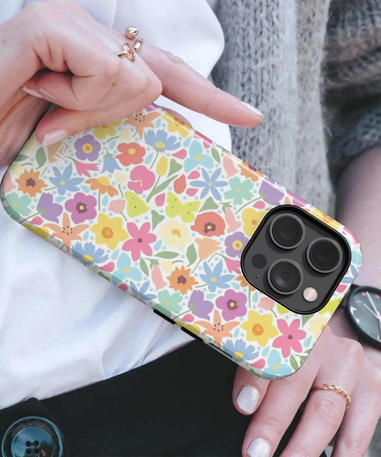 Colorful Floral Fiesta for Every Occasion iPhone case Case Cazify - Delivery Canada