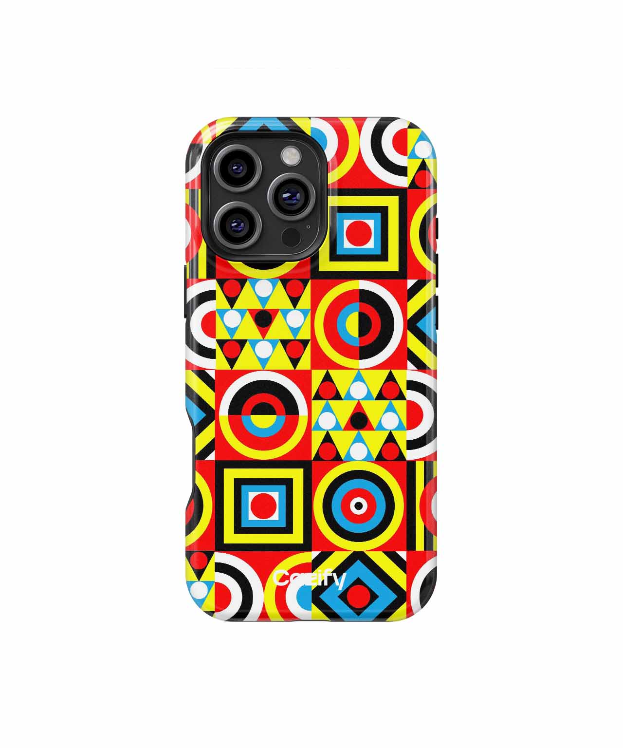 Colorful Geometric Fiesta of Fun iPhone case Case Cazify - Delivery Canada