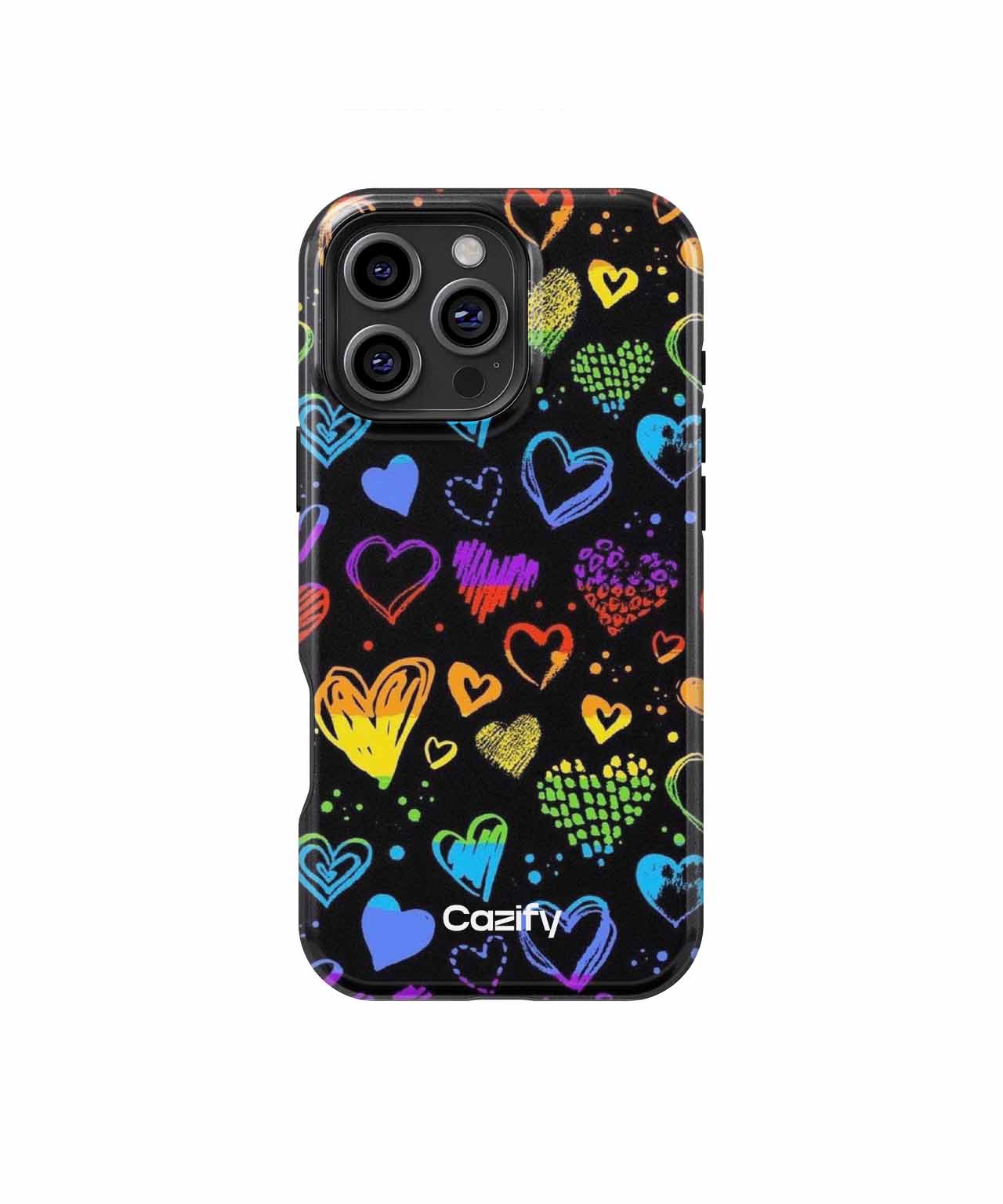 Colorful Heart Explosion of Love iPhone case Case Cazify - Delivery Canada