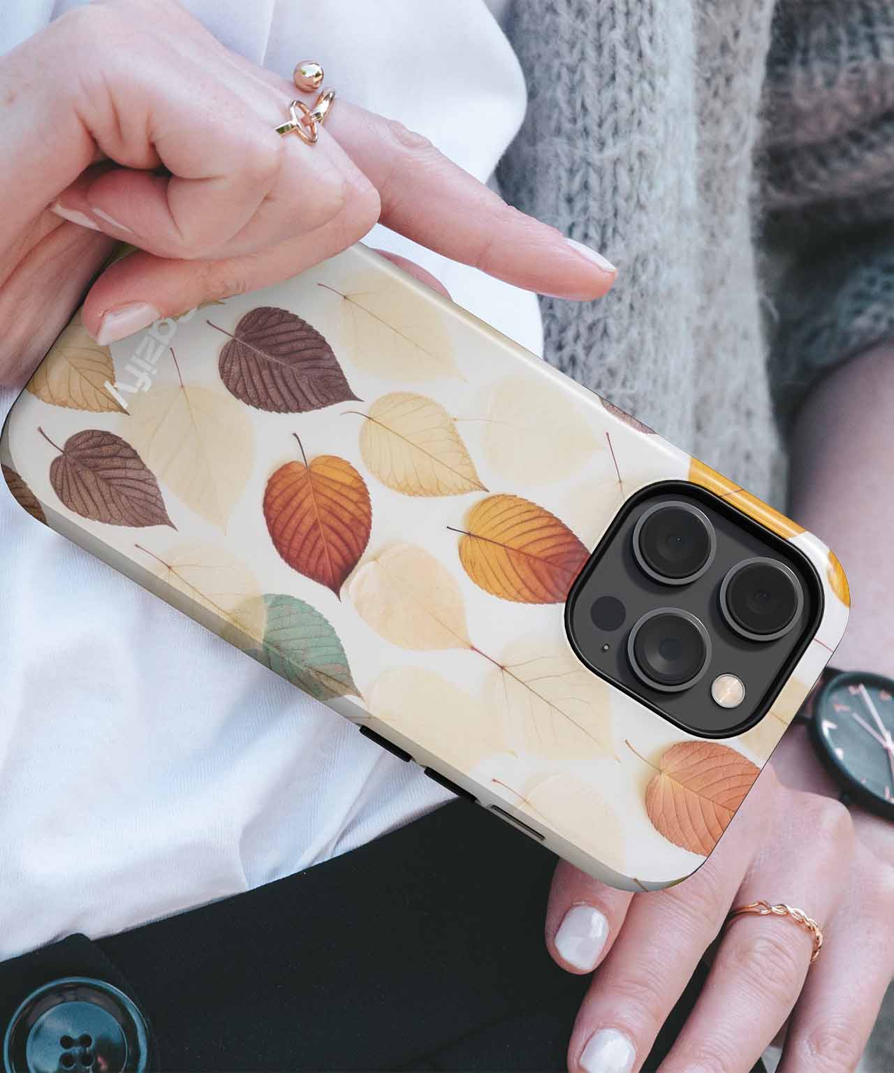 Colorful Leafy Whimsy Wall Decor iPhone case Case Cazify - Delivery Canada