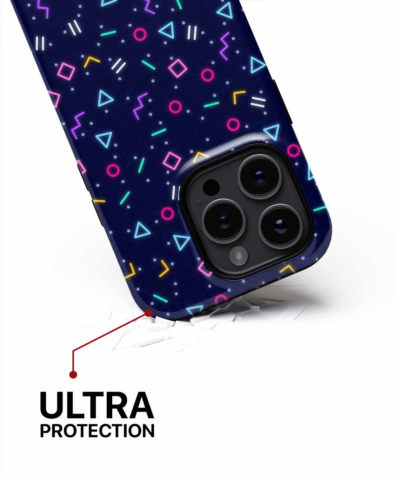 Colorful Retro Party Vibes iPhone case Case Cazify - Delivery Canada