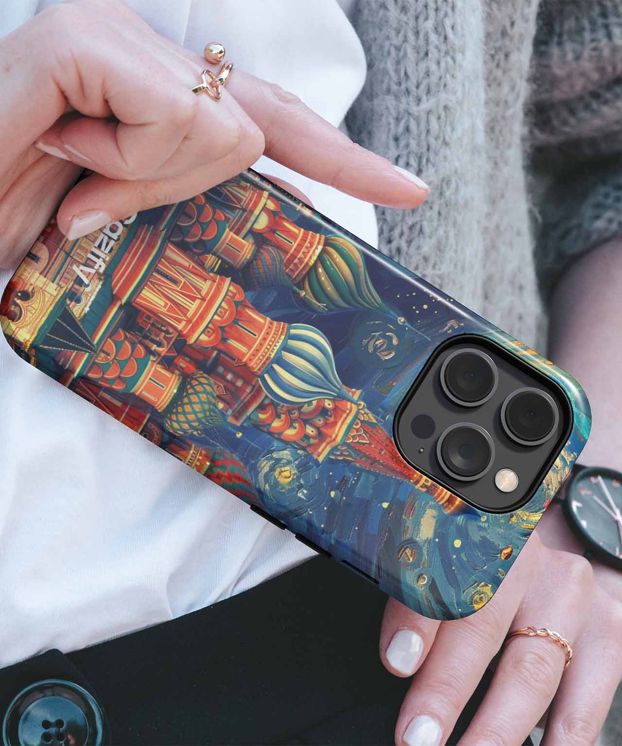 Colorful Russian Fairy Tale Wonder iPhone case Case Cazify - Delivery Canada