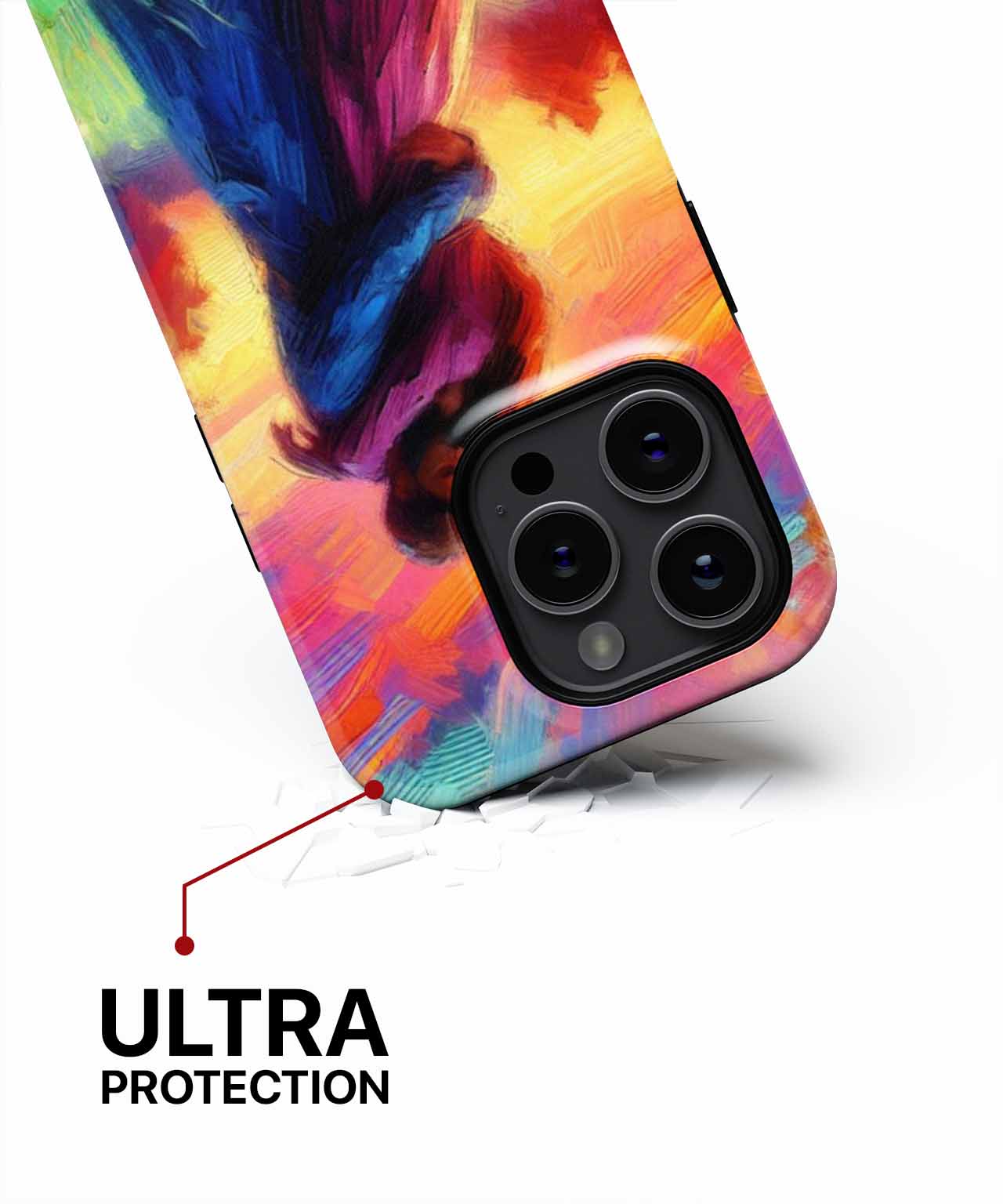 Colorful Sunset Embrace of Love iPhone case Case Cazify - Delivery Canada