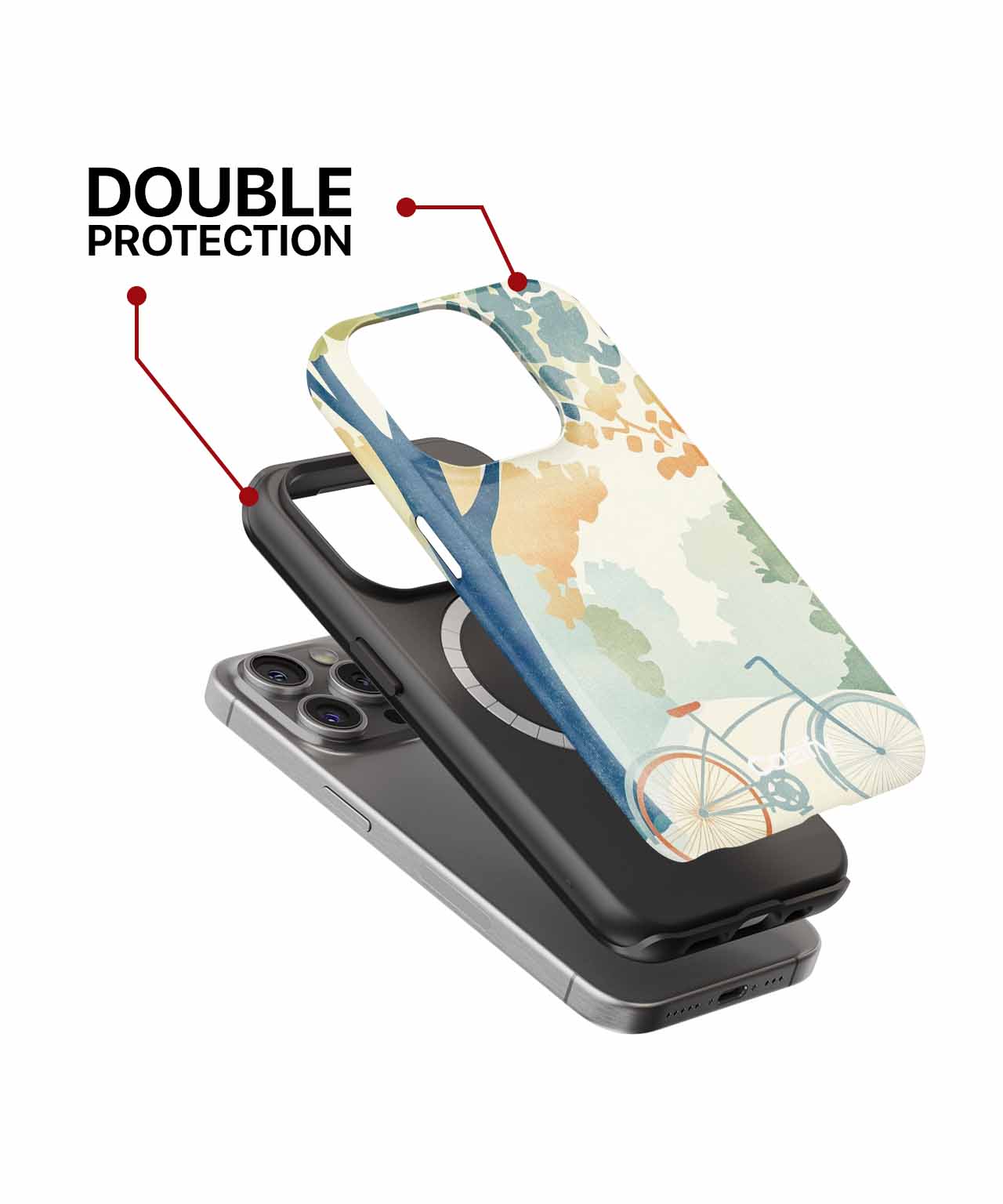 Colorful Tree iPhone case Case Cazify - Delivery Canada
