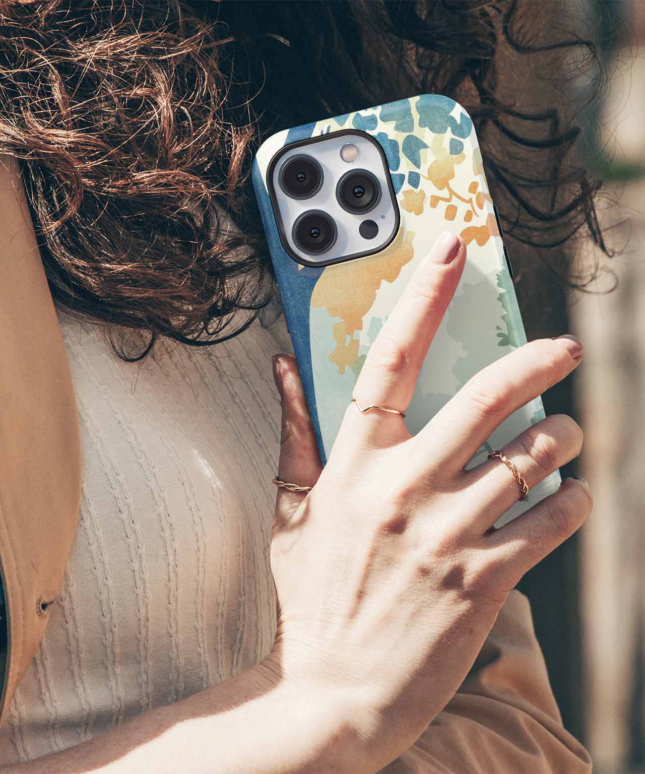 Colorful Tree iPhone case Case Cazify - Delivery Canada