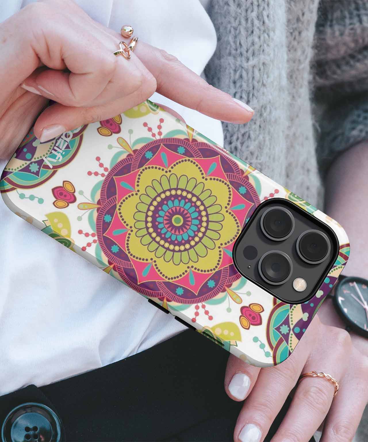 Colorful Whirls of Joyful Patterns iPhone case Case Cazify - Delivery Canada
