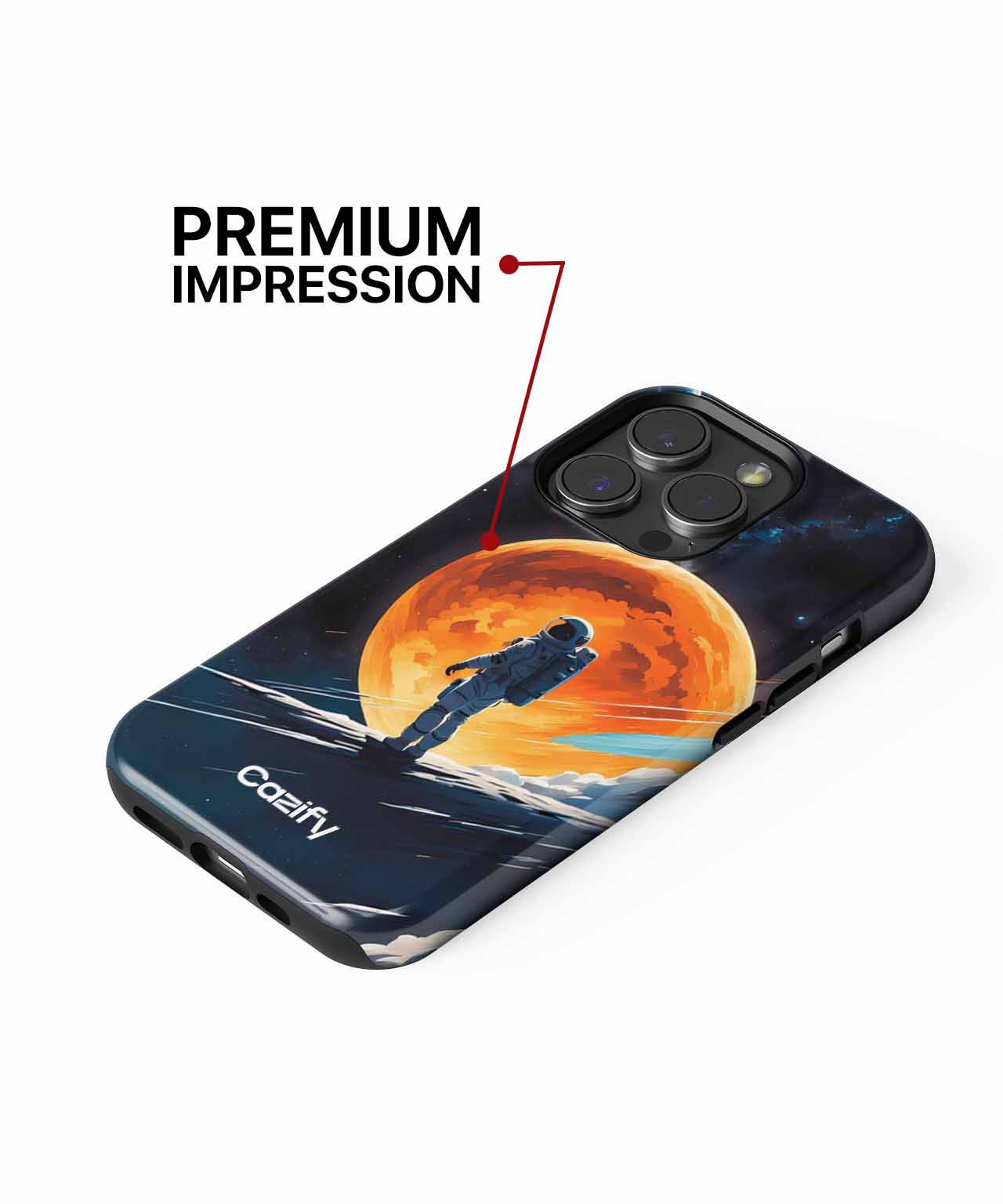 Cosmic Adventure of the Spacewalker iPhone case Case Cazify - Delivery Canada