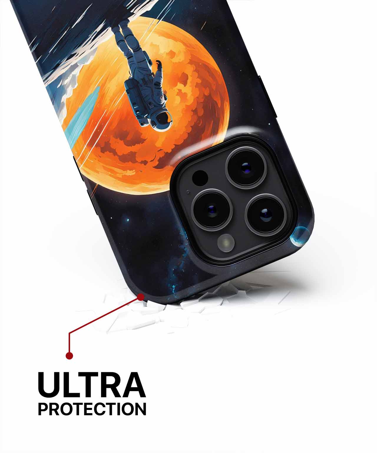 Cosmic Adventure of the Spacewalker iPhone case Case Cazify - Delivery Canada