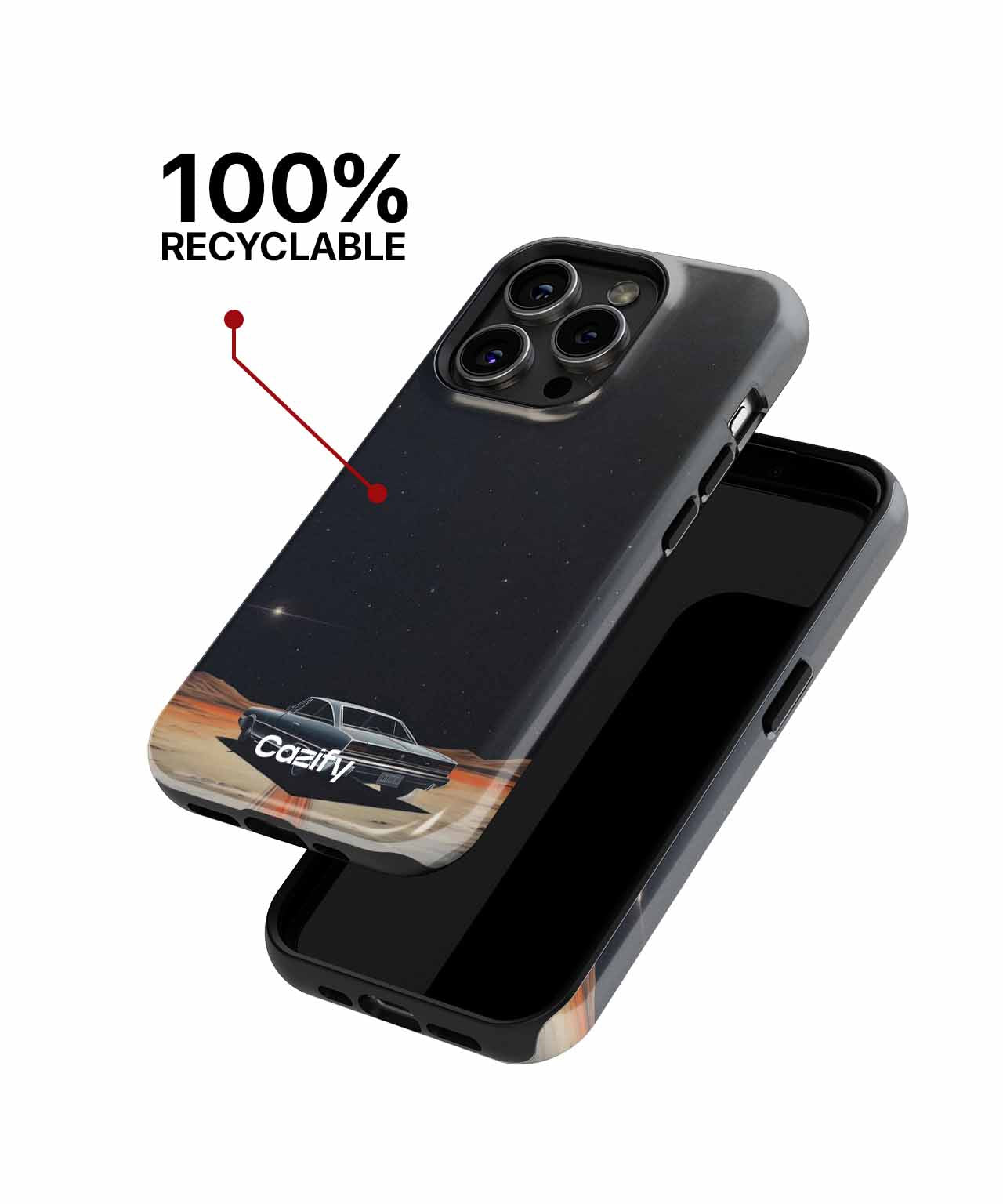 Cosmic Road Trip to Infinity iPhone case Case Cazify - Delivery Canada