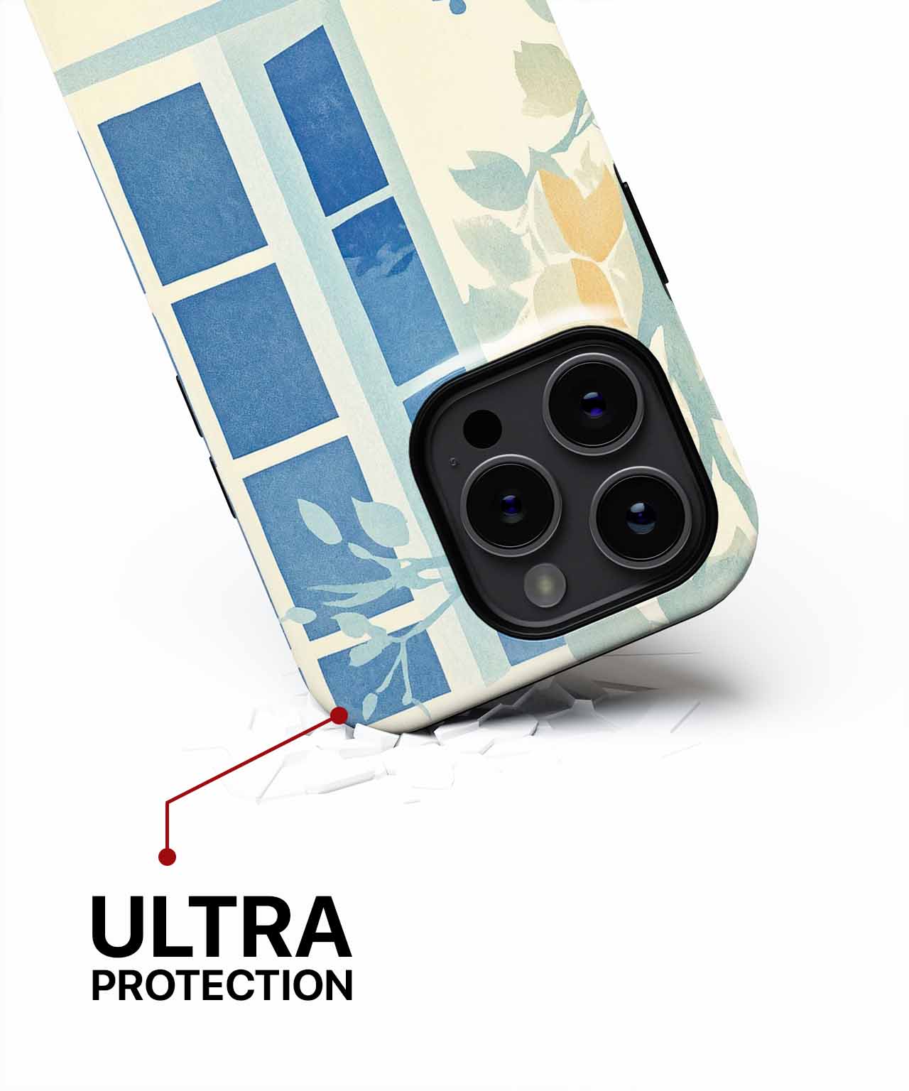 Cozy blue window with lantern and cup iPhone case Case Cazify - Delivery Canada