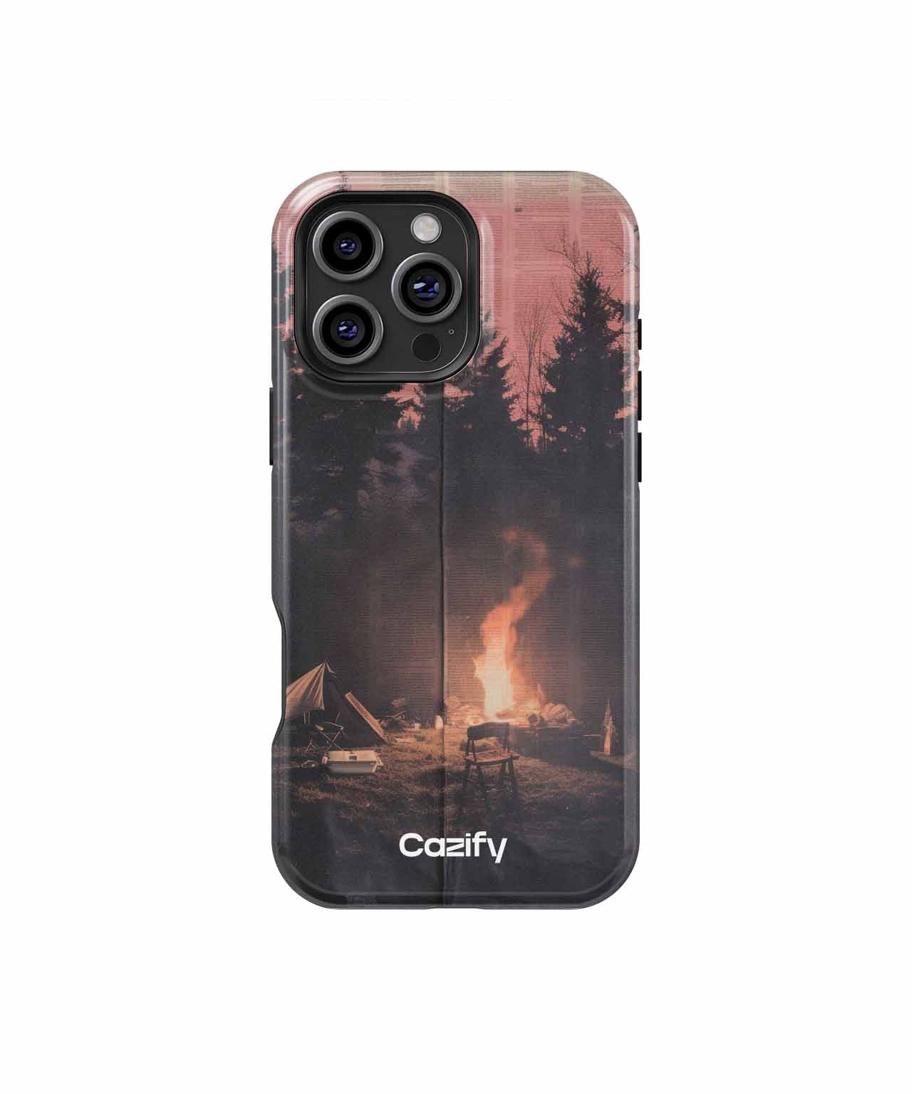 Cozy Campfire Adventures Under Starry Skies iPhone case Case Cazify - Delivery Canada
