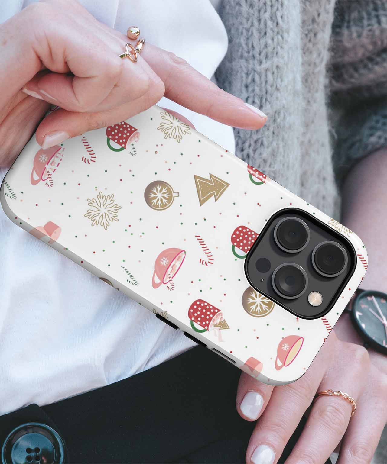 Cozy Christmas Treats In Every Cup iPhone case Case Cazify - Delivery Canada