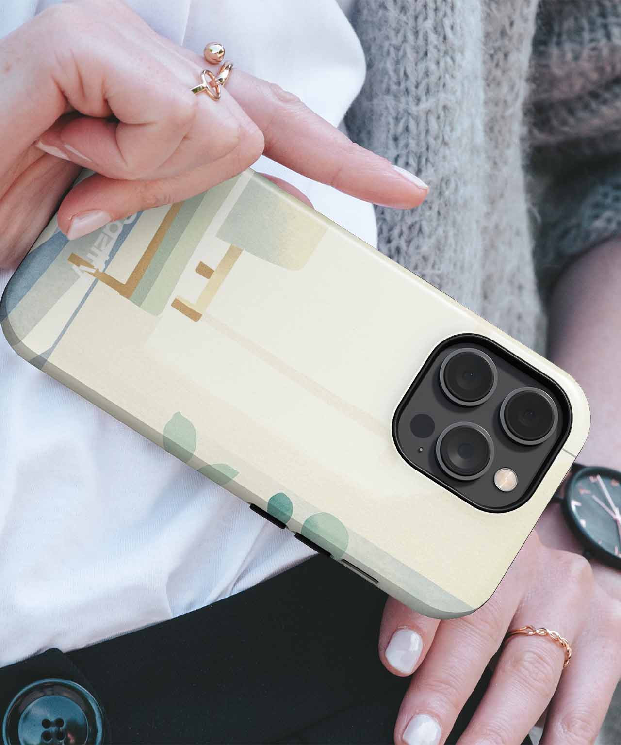 Cozy Sunlit Living Space with Plants iPhone case Case Cazify - Delivery Canada