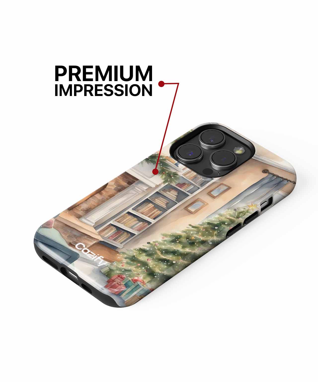 Cozy Warmth of Christmas Cheer iPhone case Case Cazify - Delivery Canada
