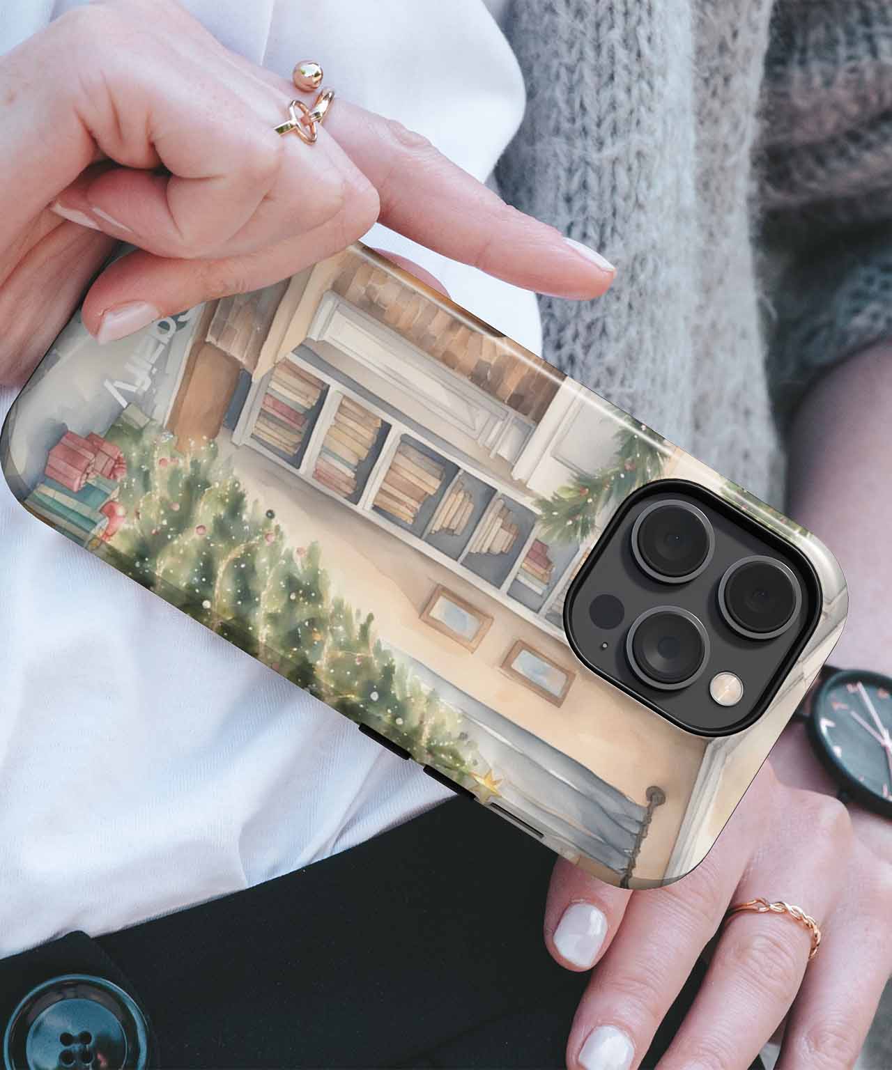 Cozy Warmth of Christmas Cheer iPhone case Case Cazify - Delivery Canada