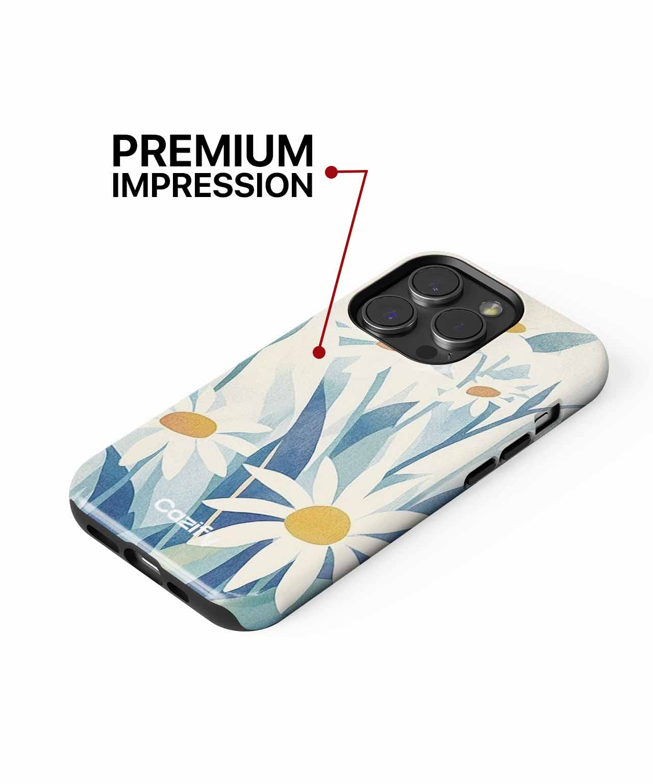 Daisy Delightful Floral Whimsy iPhone case Case Cazify - Delivery Canada