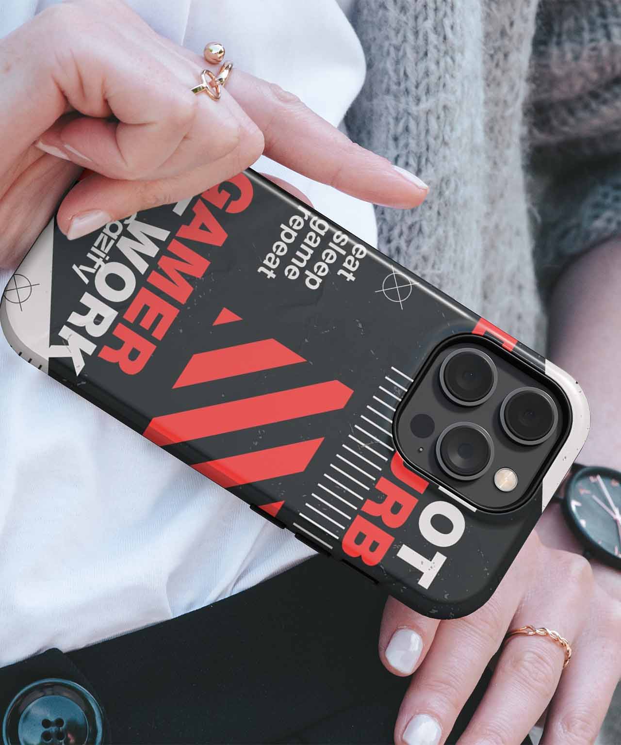 Dedicated Gamer Zone Do Not Disturb iPhone case Case Cazify - Delivery Canada